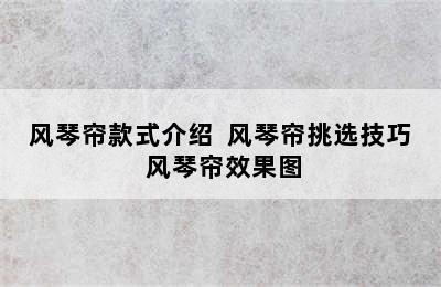 风琴帘款式介绍  风琴帘挑选技巧 风琴帘效果图